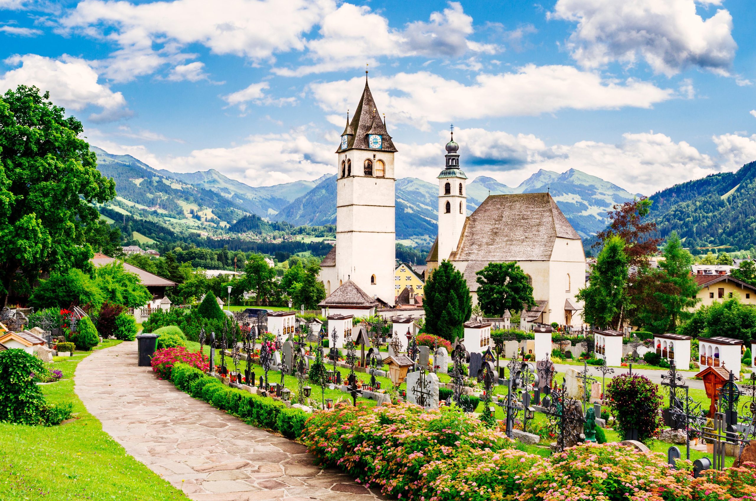 Kitzbuhel, Austria, Church of our Lady