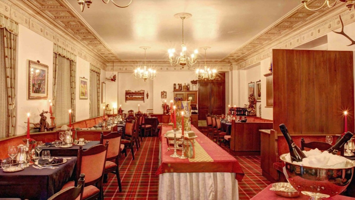 Storico Hotel Regina dining room