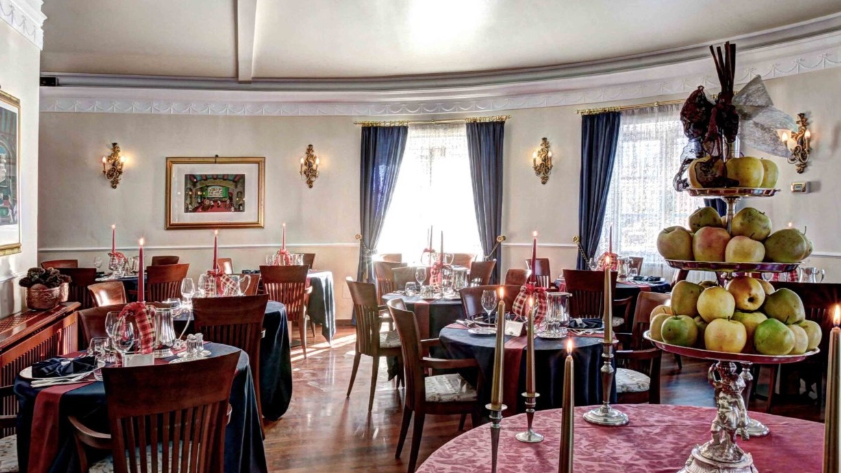 Storico Hotel Regina dining room