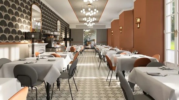Grand Hotel de la Scala dining room