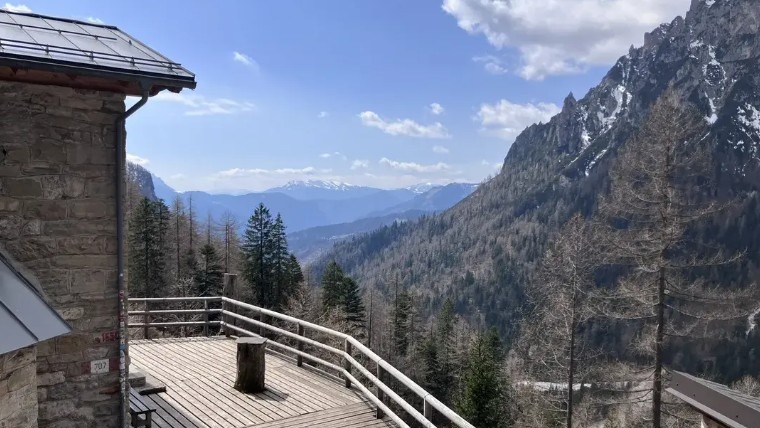 Rifugio Treviso view