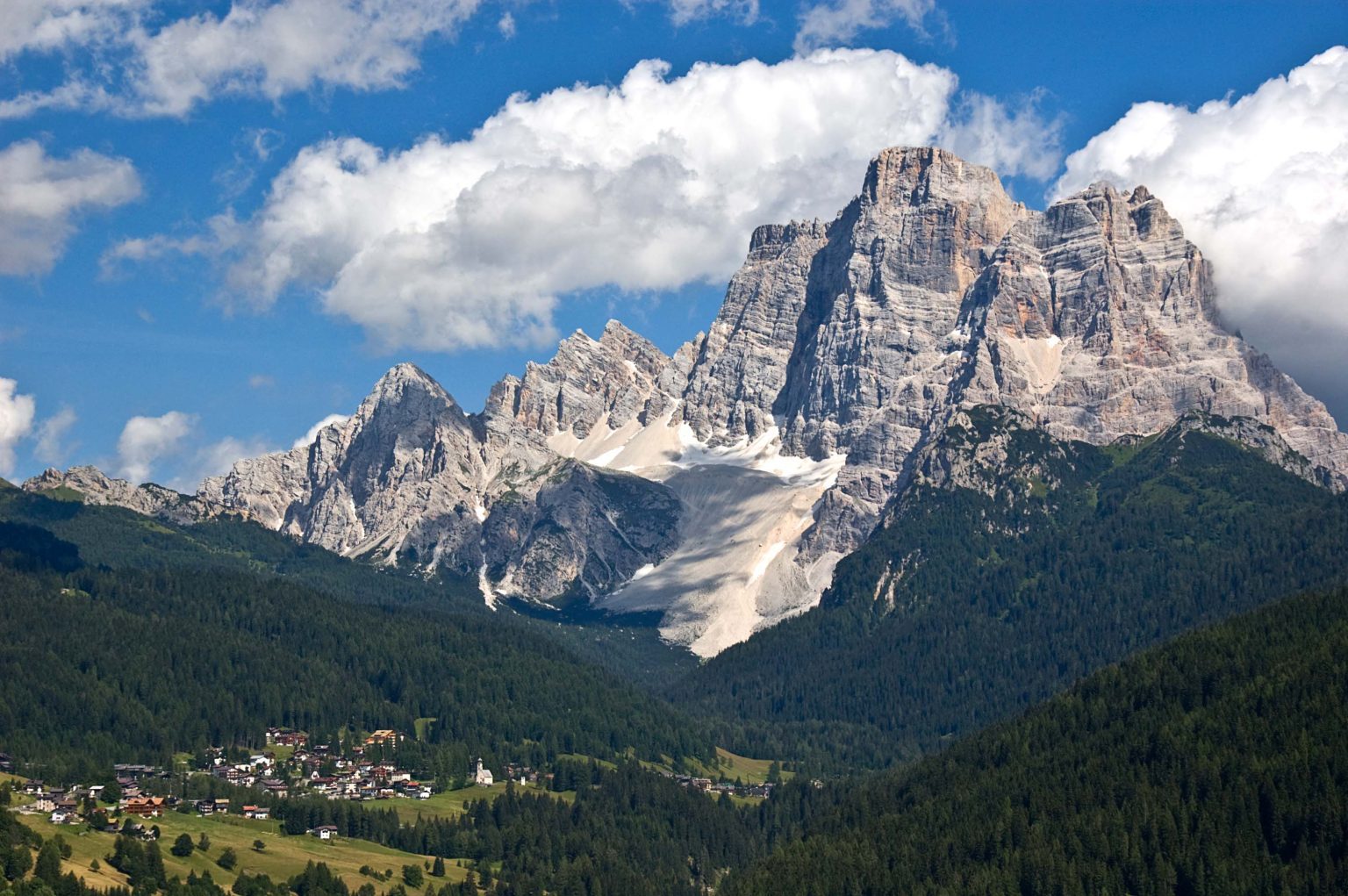 Dolomites near Corvara
