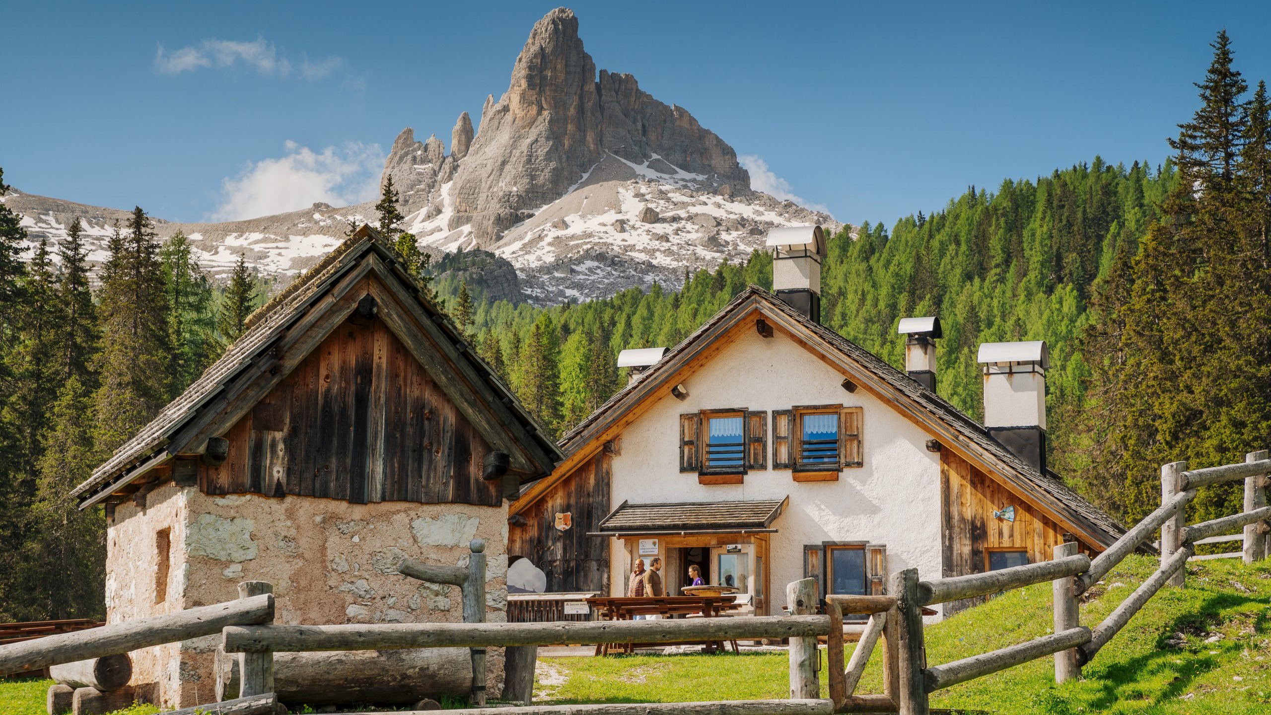 Rifugo Malga Federa exterior