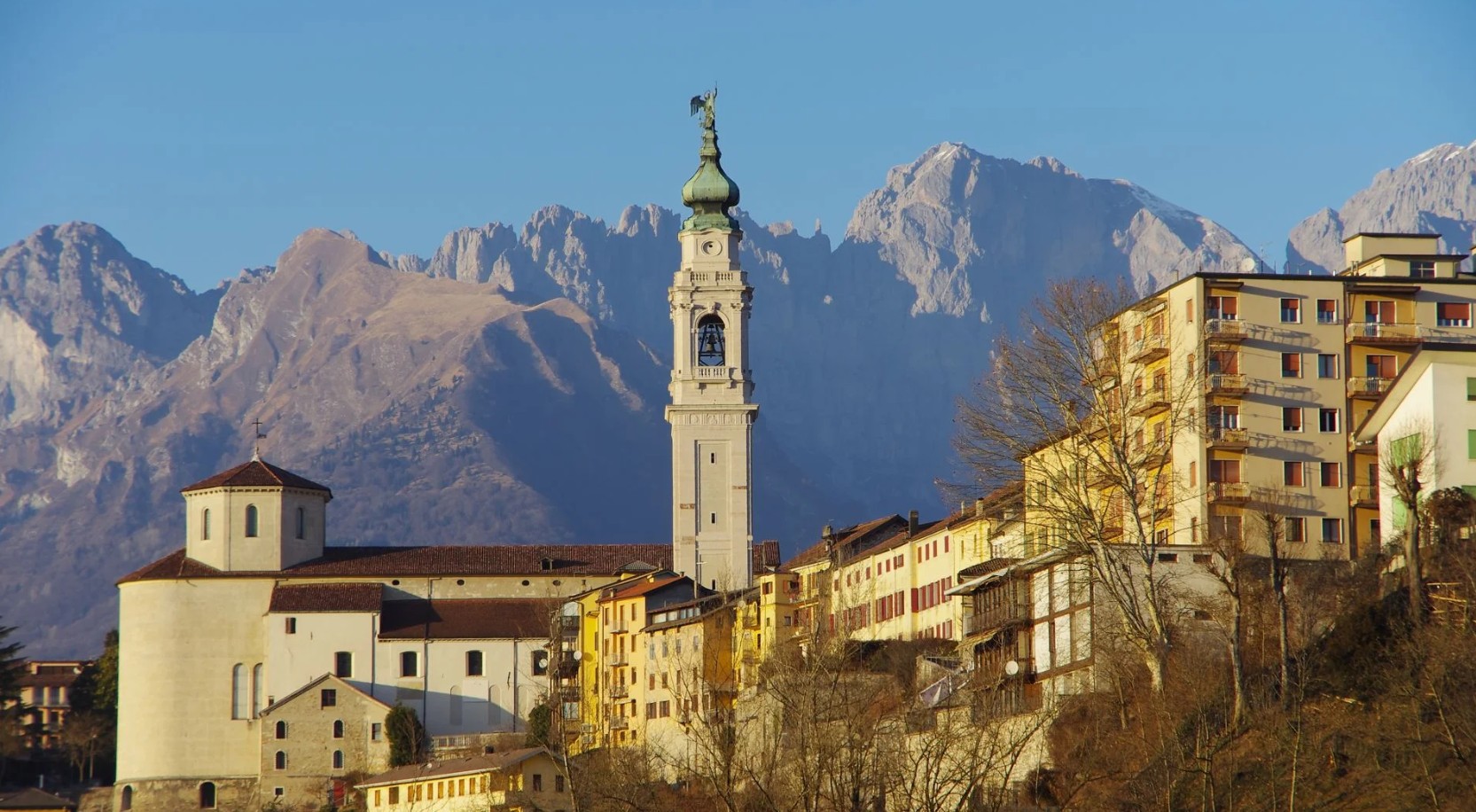 Delle Alpi outside