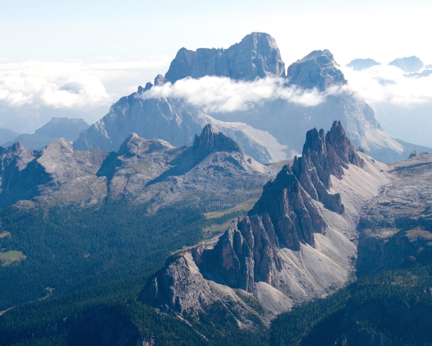 Monte Pelmo und Croda da Lago - Dolomiten - Alpen