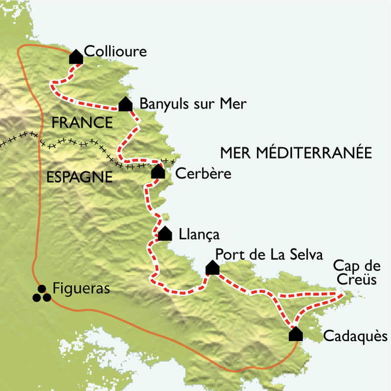 Collioure to Cadaques