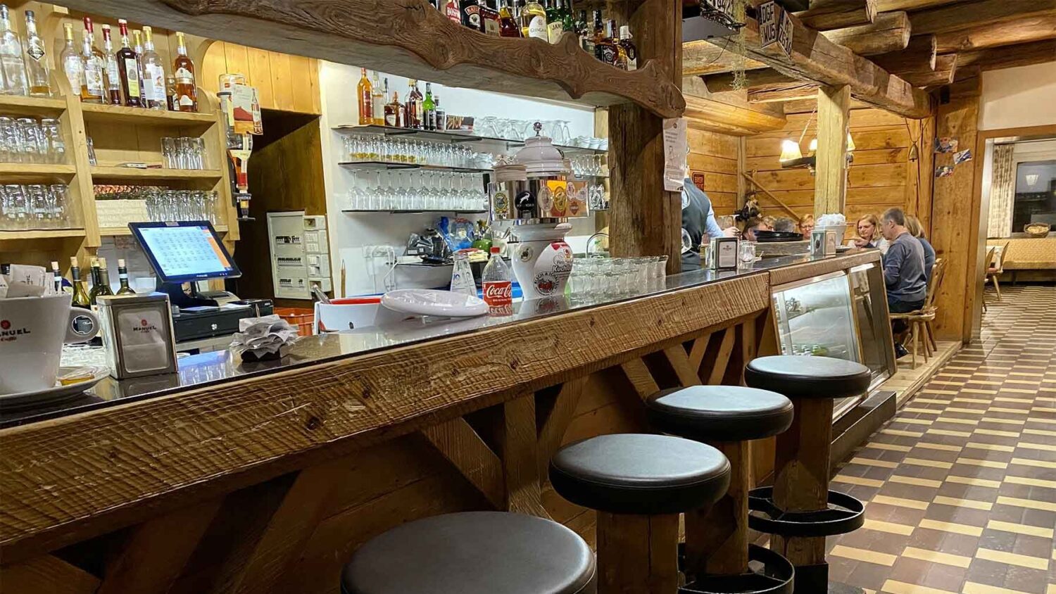 Castel Latemar hotel bar