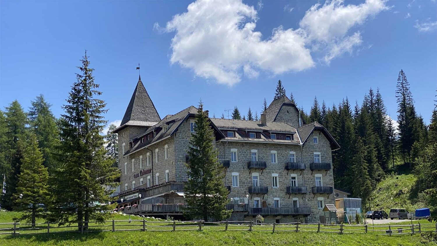 Castel Latemar hotel exterior