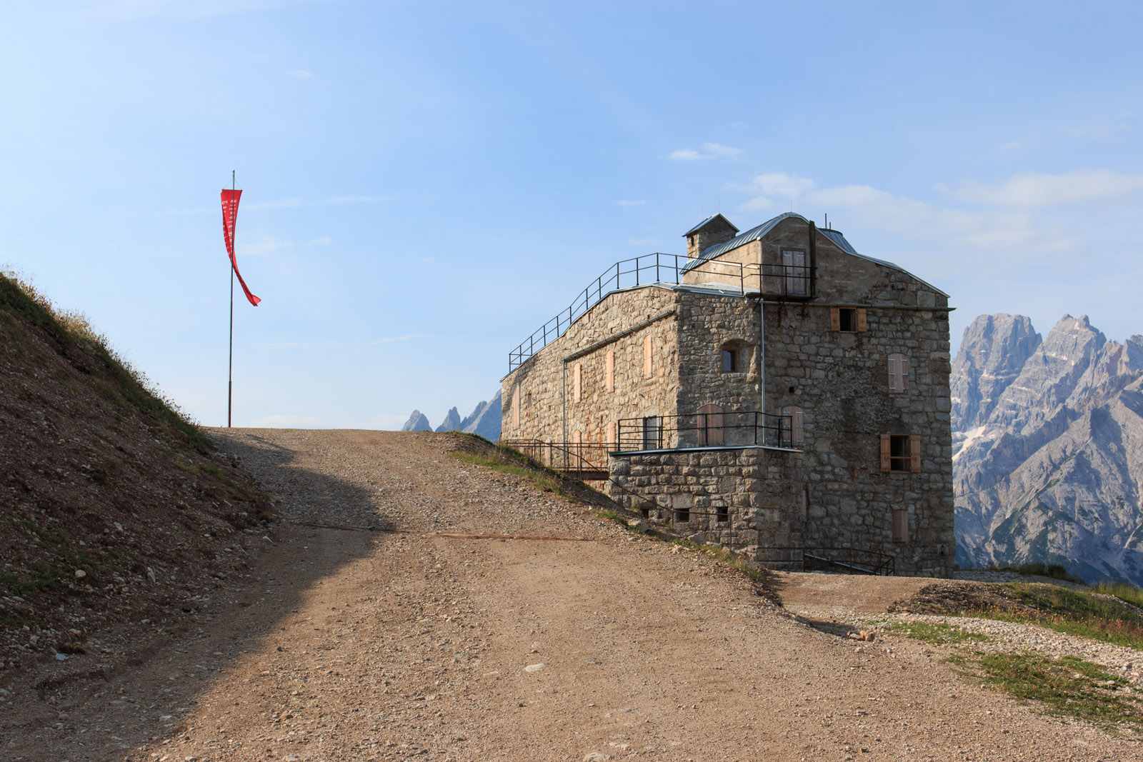 Forte di Prato Piazza, nei pressi del rifugio Vallandro