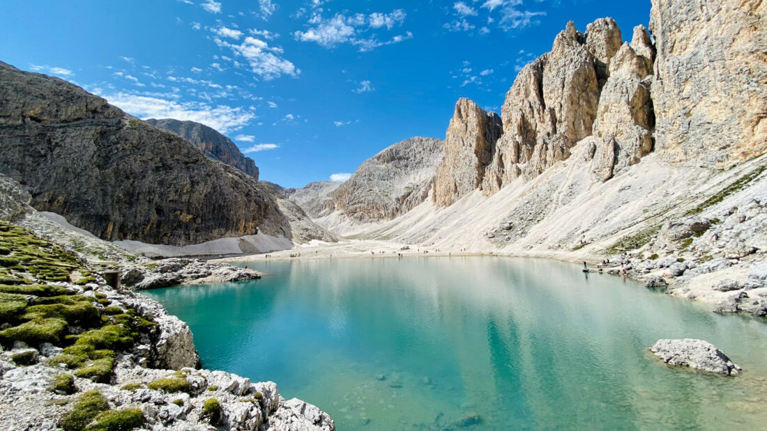 Antermoia lake, Italian Dolomites