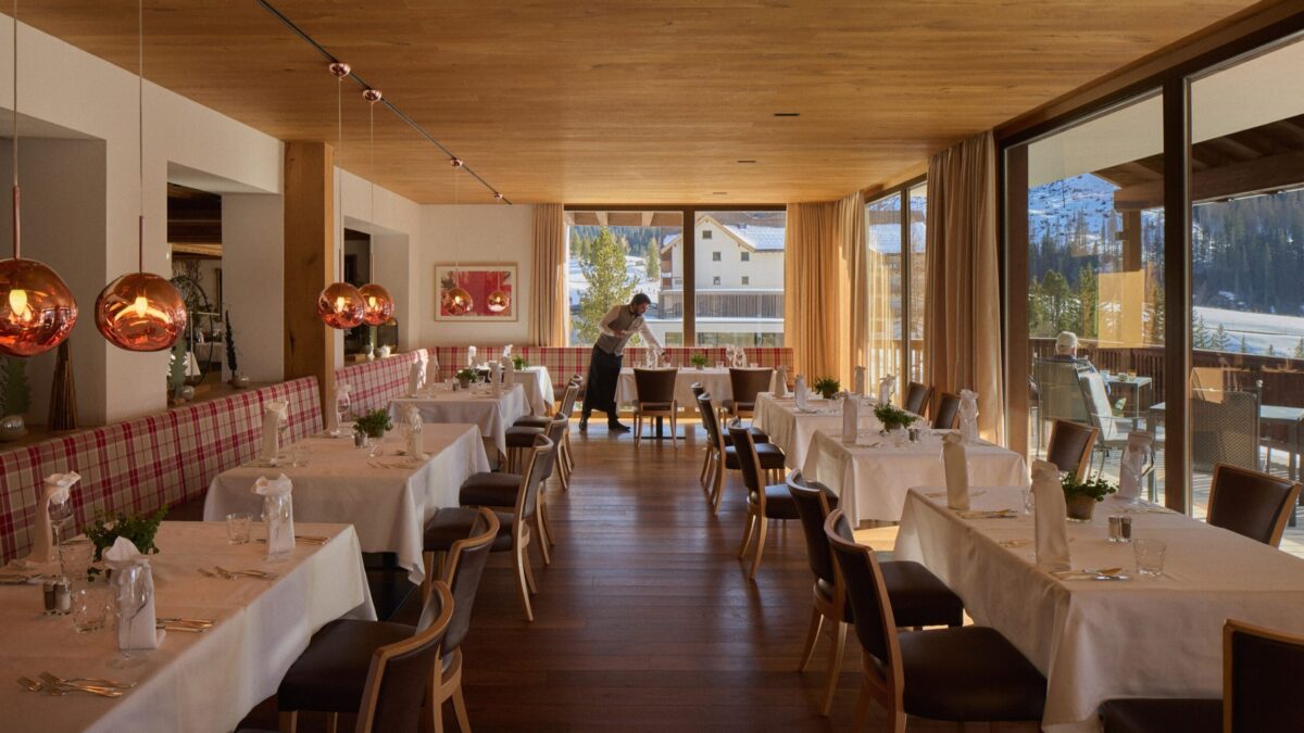 Sporthotel Panorama dining room