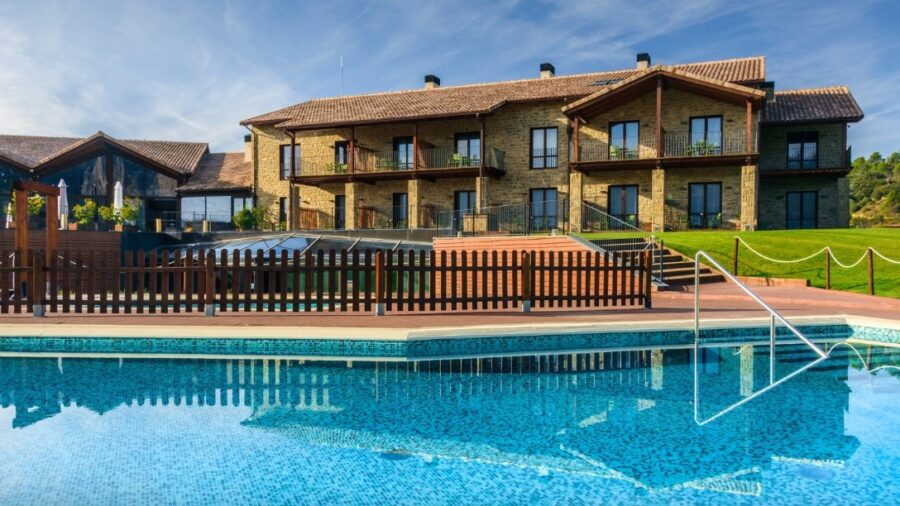 Hotel Aguas de los Mallos exterior