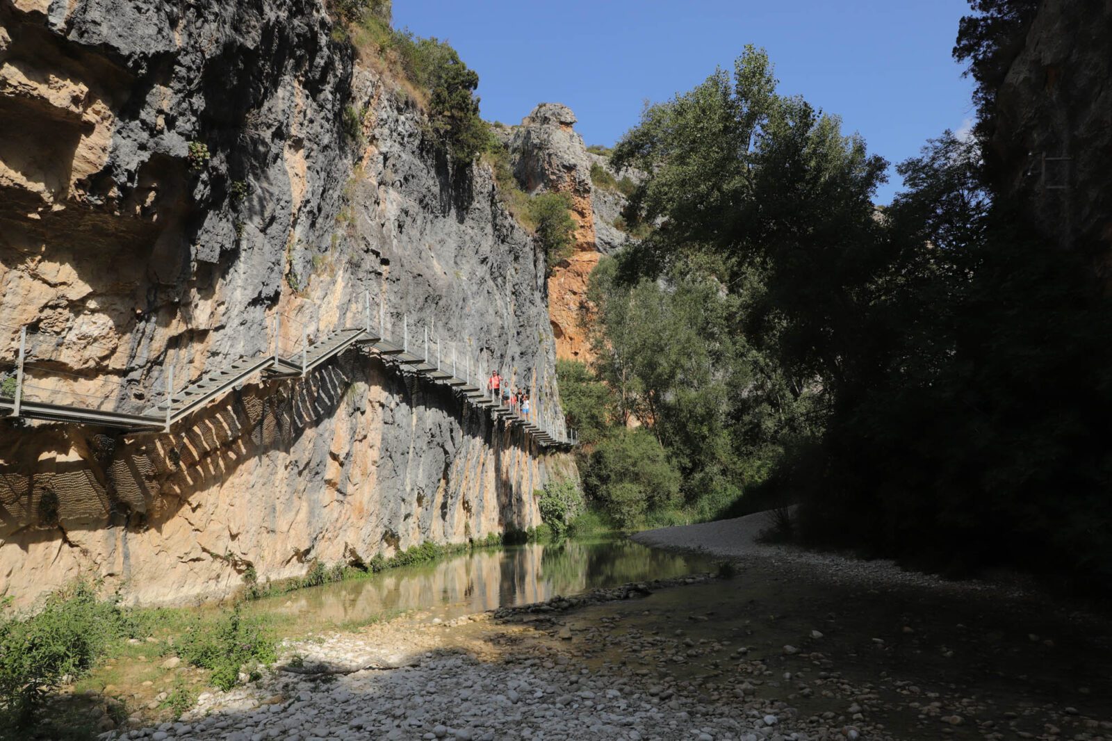 Canyon du rio Vero, Alquézar, Espagne