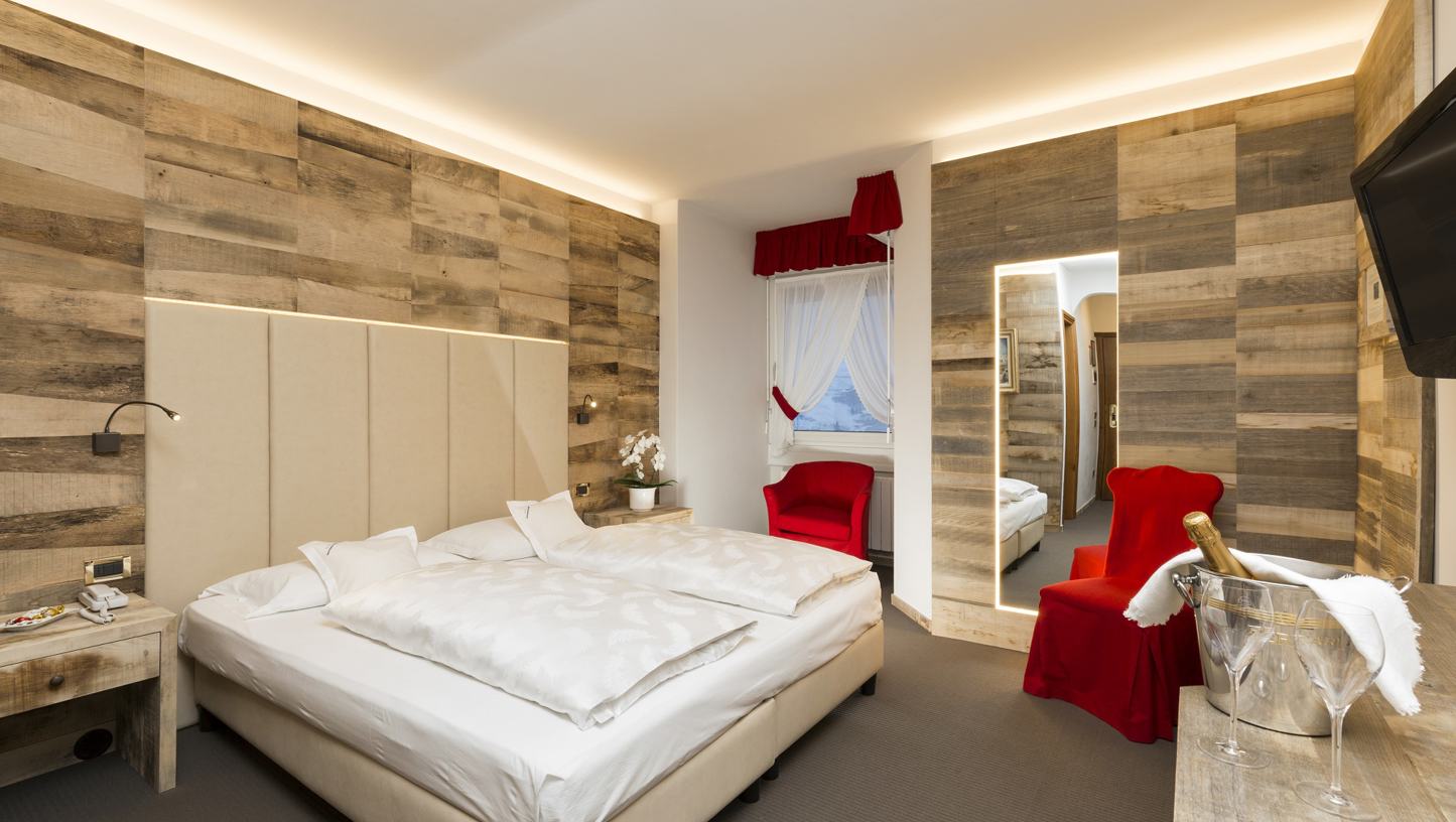 Sporthotel Arabba bedroom