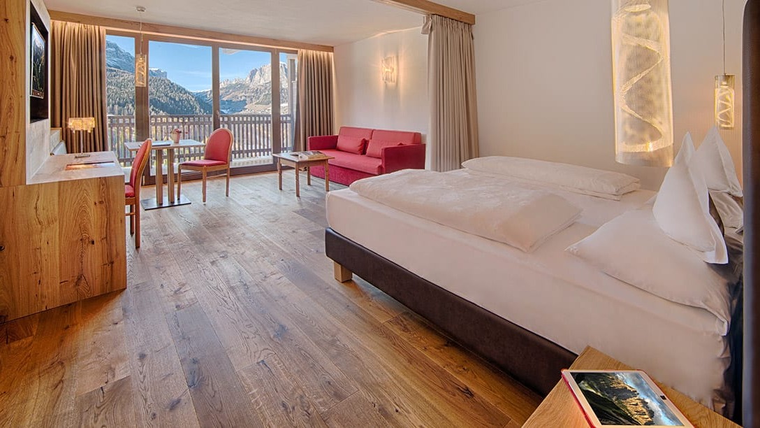 Sporthotel Panorama bedroom