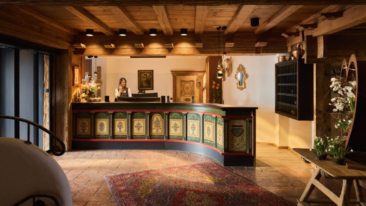Sporthotel Panorama reception