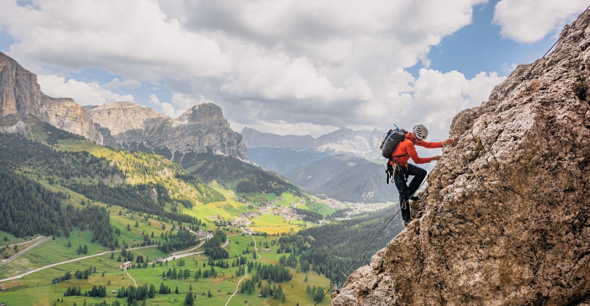 Via Ferrata in the Dolomites