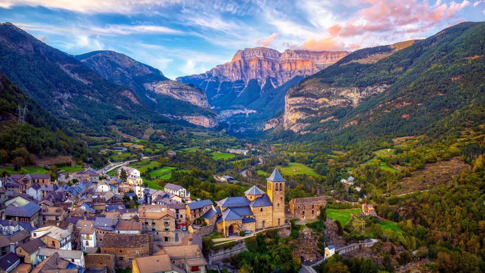 Torla-Ordesa and the Ordesa & Monte Perdido National Park in pyr